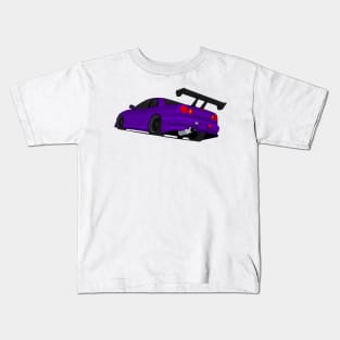 SKYLINE GTR R34 PURPLE Kids T-Shirt